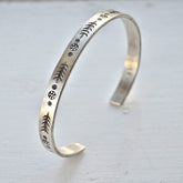Karen Hilltribe Silver Bangle - Bibi