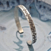 Karen Hilltribe Silver Bangle - Bonnie