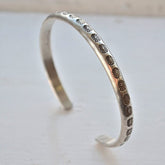 Karen Hill Tribe Silver Bangle - Boop
