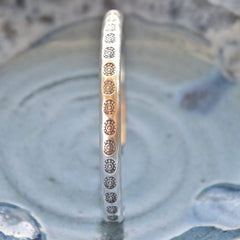 Karen Hill Tribe Silver Bangle - Boop