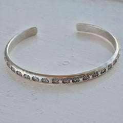 Karen Hill Tribe Silver Bangle - Boop