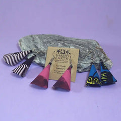 Upcycled Bottle Top Earrings, Multi-Pack, Style 7