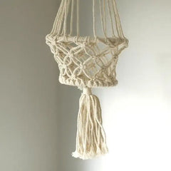 Macrame Plant Pot Holder - Single