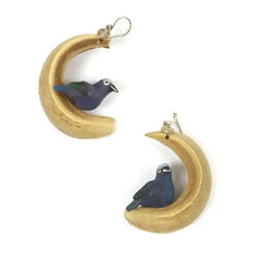 Amazonian Rainforest Bird Earrings