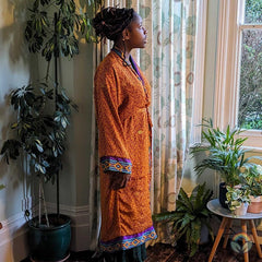 Reversible Vintage Silk Kimono - Seville