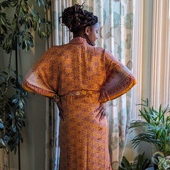 Vintage Silk Kimono - Sunrise