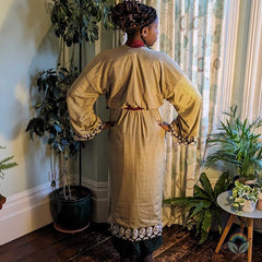 Reversible Vintage Silk Kimono - Jaipur