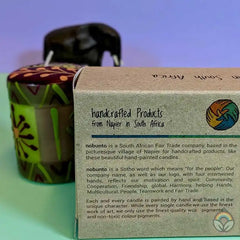 Hand Painted table candles, 3 pack, Kileo