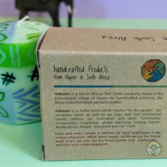 Hand Painted table candles, 3 pack, Farih