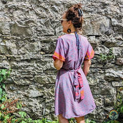 Kimono Wrap Dress - 1