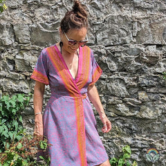 Kimono Wrap Dress - 1