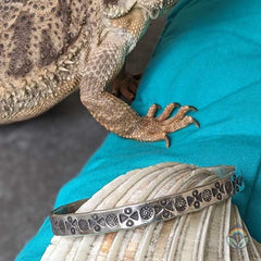 Karen Hilltribe Silver Bangle - Bonnie