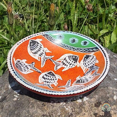 Kenyan Fish Soapstone Bowl-Various
