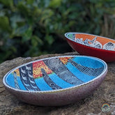 Kenyan Jungle Stripes Soapstone Bowls