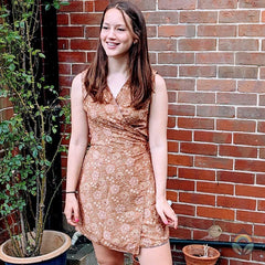 Sari Chic: Reversible Wrap Dress - 4