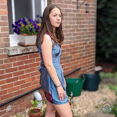 Sari Chic: Reversible Wrap Dress - 4