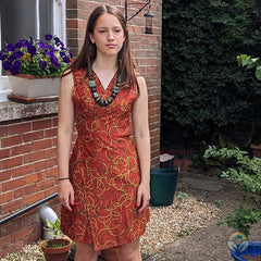 Sari Chic: Reversible Wrap Dress - 2