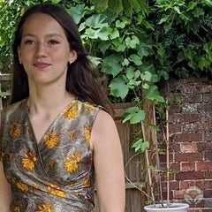 Sari Chic: Reversible Wrap Dress - 2