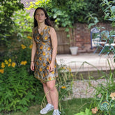 Sari Chic: Reversible Wrap Dress - 2