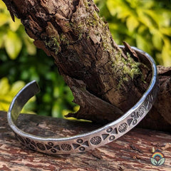 Karen Hilltribe Silver Bangle - Bonnie
