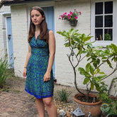 Sari Chic: Reversible Wrap Dress - 3