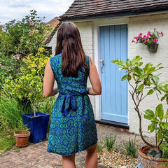 Sari Chic: Reversible Wrap Dress - 3