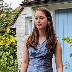 Sari Chic: Reversible Wrap Dress -5