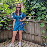 Sari Chic: Summer Fun Tie Back Dress - 5