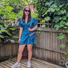 Sari Chic: Summer Fun Tie Back Dress - 5