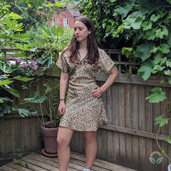 Sari Chic: Summer Fun Tie Back Dress - 3