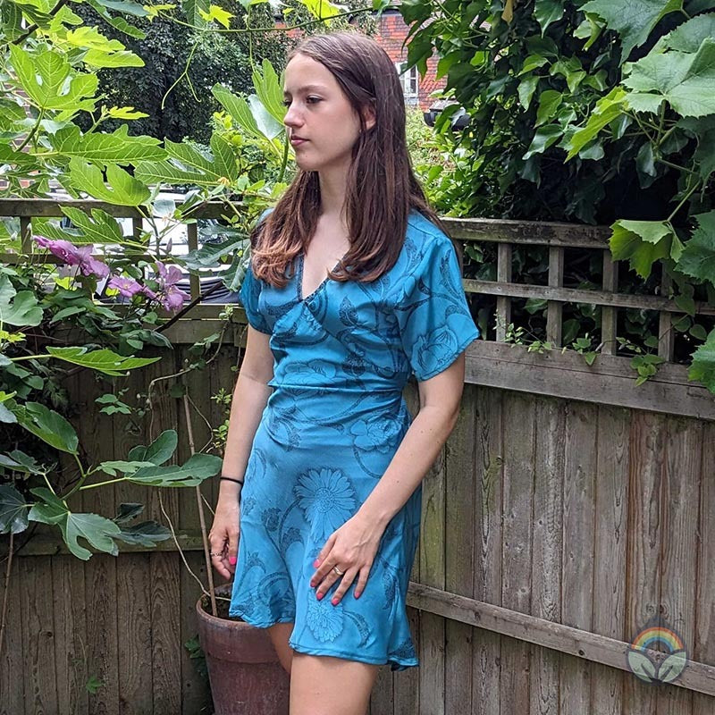 Sari Chic: Summer Fun Tie Back Dress - 2