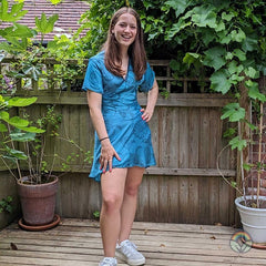 Sari Chic: Summer Fun Tie Back Dress - 2