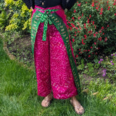 Reversible Wrap Trousers - 5