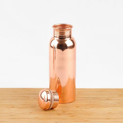 Copper Water Bottle - Polished
