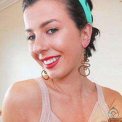 Banana Leaf Earrings