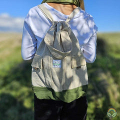 Laptop Backpack-Hemp and Cotton