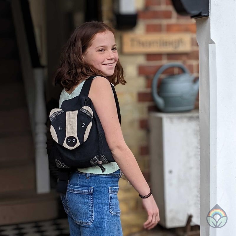 Animal Backpack - Badger