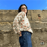 Reversible Bomber Jacket - Peace