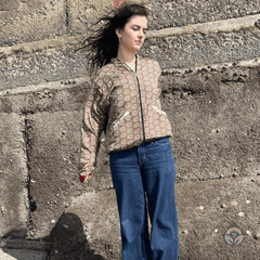 Reversible Bomber Jacket - Fire