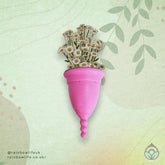 Fair Squared PINK Period Cup (Size M)