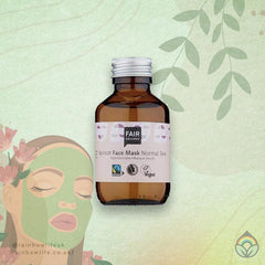 Organic Fair Squared Facial Mask Fluid (Apricot)