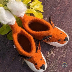 Fox Slippers for Toddlers