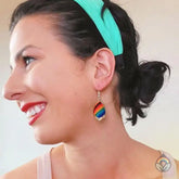 Peruvian Tapestry Earrings