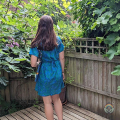 Sari Chic: Summer Fun Tie Back Dress - 5