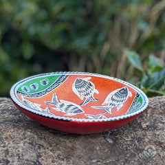 Kenyan Fish Soapstone Bowl-Various
