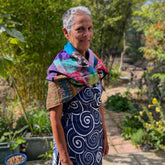Vintage Silk Sari Patchwork Scarf
