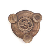 Om Tri Tea Light Holder - Rainbow Life