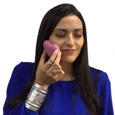 Konjac Heart Sponge-Rose