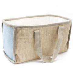 Large Natural Jute Trug/Shopper