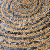 Round Jute and Upcycled Denim Rugs- 90cm & 120cm